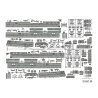 IJN Fuji – japoński pancernik (1897) – 1:200 – Card Army 8