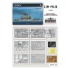 IJN Fuji – detale wycinane laserowo 1:200 – Card Army 8
