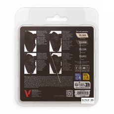 Vallejo 72393 Black Color Set – zestaw 4 farb Game Color 18 ml