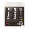 Vallejo 72394 Silver NMM Set – zestaw 4 farb akrylowych Game Color 18 ml