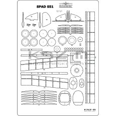 SPAD 51.C1 – szkielet...