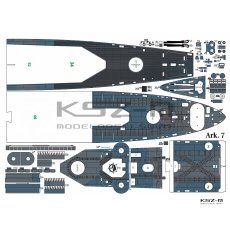 USS Indianapolis (1944) – ciężki krążownik – 1:200 – Angraf 338