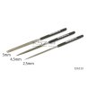 Tamiya 74104 Basic File Set Smooth Double-Cut – zestaw 3 pilników modelarskich