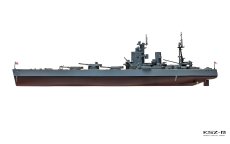 Airfix A04203V HMS Nelson – 1:600 – brytyjski pancernik