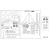MiG E-152A Flipper – szkielet, detale wycinane laserowo 1:33 – Answer 633