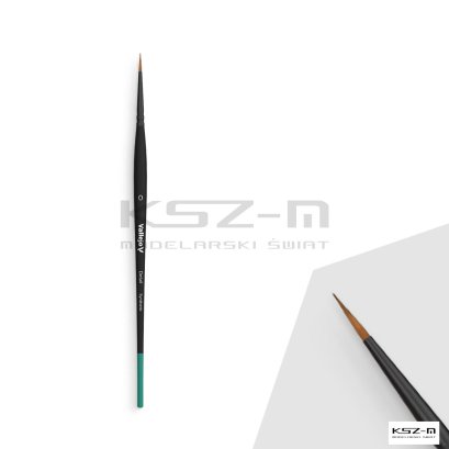 Pędzel No. 0 Round Synthetic Detail – Vallejo B02000