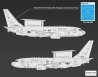 Academy 12651 ROKAF E-737 Peace Eye – 1:144 – samolot wczesnego ostrzegania
