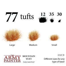 Mountain Tuft – kępki trawy górskiej 77 szt. – Army Painter BF4227
