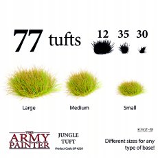 Jungle Tuft – kępki trawy tropikalnej 77 szt. – Army Painter BF4228