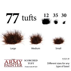 Scorched Tuft – kępki spalonej trawy 77 szt. – Army Painter BF4229