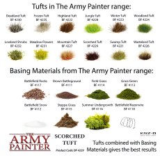 Scorched Tuft – kępki spalonej trawy 77 szt. – Army Painter BF4229