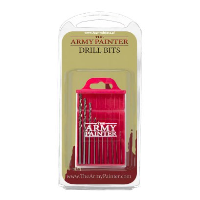 Drill Bits – zestaw 10 wierteł modelarskich 0,7–3 mm – Army Painter TL5042