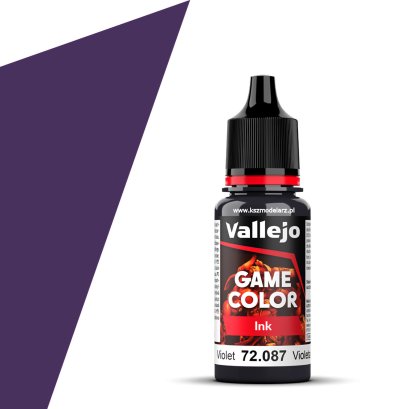 Vallejo 72087 Game Color Ink Violet – fioletowy tusz akrylowy 18 ml