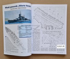 Vittorio Veneto - pancernik włoski - Mały Modelarz 4-5-6/2023