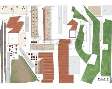 Zamek w Janowcu – 1:400 – model kartonowy – WAK 269