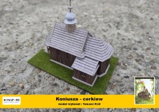 Koniusza – Cerkiew Złożenia Szat Matki Bożej – 1:100 – model kartonowy – WAK 270