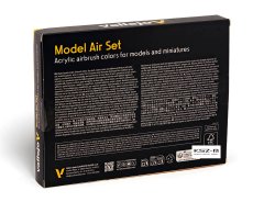 Vallejo 71192 Building Colors - Zestaw 16 farb Model Air