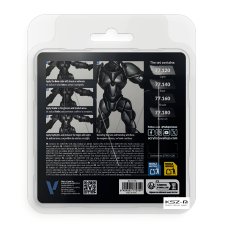 Vallejo 77270 – Obsidian Black Paint Set True Metallic Metal – zestaw farb metalicznych 4×18 ml