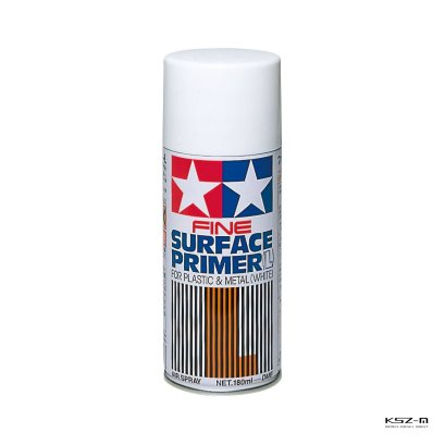 Tamiya 87044 Fine Surface Primer L White – biały podkład w sprayu 180 ml