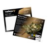 Vallejo 73191 Mud & Sand – zestaw pigmentów modelarskich 4 × 35 ml