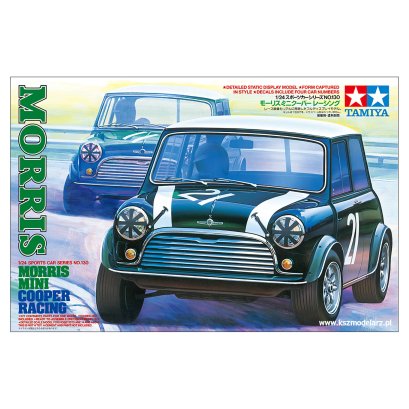 Tamiya 24130 Morris Mini Cooper Racing – 1:24 – samochód wyścigowy