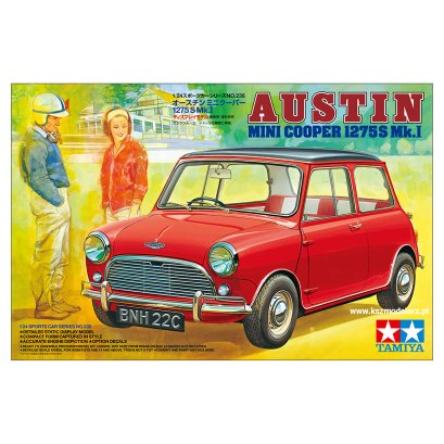 Tamiya 24235 Austin Mini Cooper 1275S Mk.I – 1:24 – brytyjski samochód