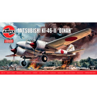 Mitsubishi Ki-46-II „Dinah” – samolot rozpoznawczy – 1:72 – Airfix A02016V