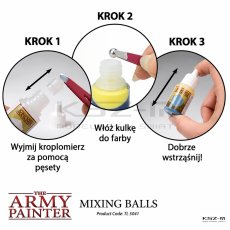 Mixing Balls – kulki do mieszania farb 100 szt. – Army Painter TL5041