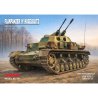 Flakpanzer IV Kugelblitz – działo przeciwlotnicze – 1:25 – Angraf 331