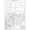 Flakpanzer IV Kugelblitz – szkielet i detale wycinane laserowo – 1:25 – Angraf 331