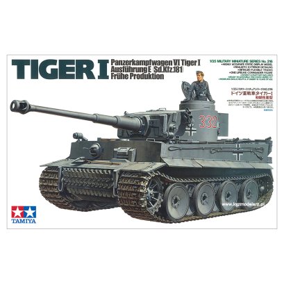 Tamiya 35216 Tiger I Early Production – 1:35 – niemiecki czołg ciężki