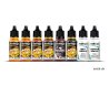 Vallejo 71186 Rust & Chipping Effects – zestaw do efektów rdzy i odprysków 8×18 ml
