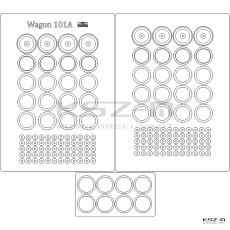 Wagon 101A „Ryflak” – koła...