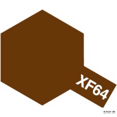 Tamiya XF-64 Red Brown 81364 – czerwonobrązowa matowa farba akrylowa 23 ml