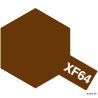 Tamiya XF-64 Red Brown 81364 – czerwonobrązowa matowa farba akrylowa 23 ml
