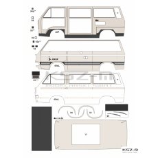 Volkswagen Transporter T3 Westfalia – niemiecki samochód kempingowy – 1:25 – Answer 650