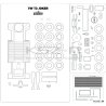 Volkswagen Transporter T3 Westfalia – szkielet, detale i bieżniki wycinane laserowo – 1:25 – Answer 650