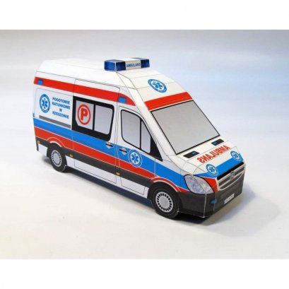 Sklej Model 1/15 - Pogotowie ratunkowe