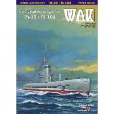 WAK 2/16 Okręty podwodne typu M M-35 i M-104