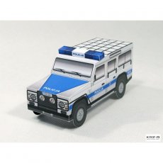 Sklej Model nr 6 - Samochód terenowy POLICJA
