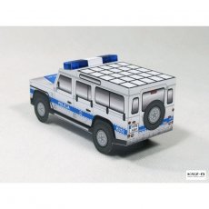 Sklej Model nr 6 - Samochód terenowy POLICJA