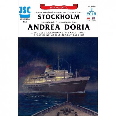 JSC-412 - Statki Andrea Doria i Stockholm