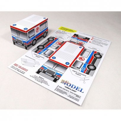 Sklej Model nr 11 - Ambulans