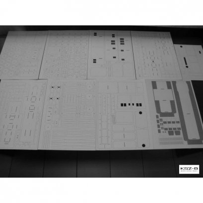 Zestaw laserów do Lokomotywa S200 (T669) - Modelik 1/18