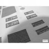 Zestaw laserów do Lokomotywa S200 (T669) - Modelik 1/18