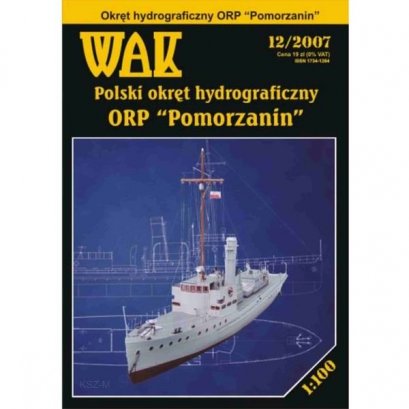 WAK 12/07 - Okręt ORP Pomorzanin