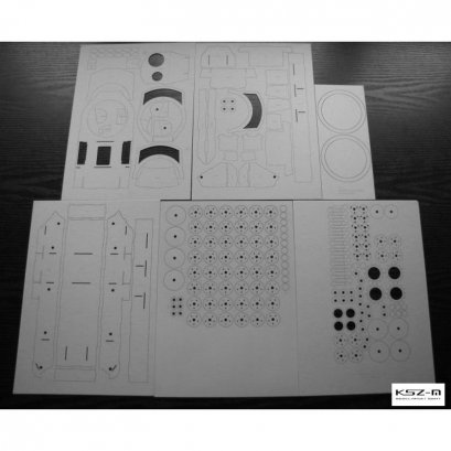 Szkielet do czołgu IS-2 - Modelik 9/04