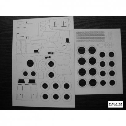 Szkielet, koła, bieżniki do PANHARD VBL - Modelik 3/13