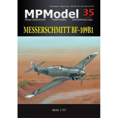 MPModel 35 - Samolot Messerschmitt Bf-109 B1