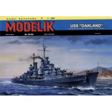 Krążownik USS OAKLAND - Modelik 22/05